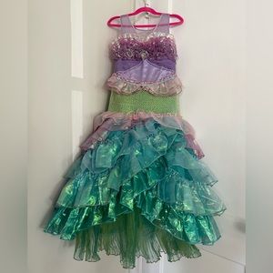 Limited Edition Deluxe Little Mermaid Ariel Dress Costume Size 7/8